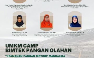 UMKM Camp Bimtek Pangan Olahan